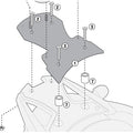 Givi Top Case Specific Rack