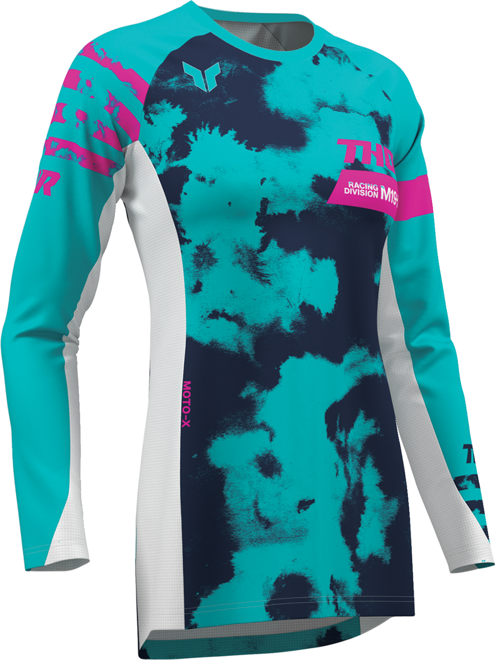 Maillot MX Thor femme Launchmode Bleach