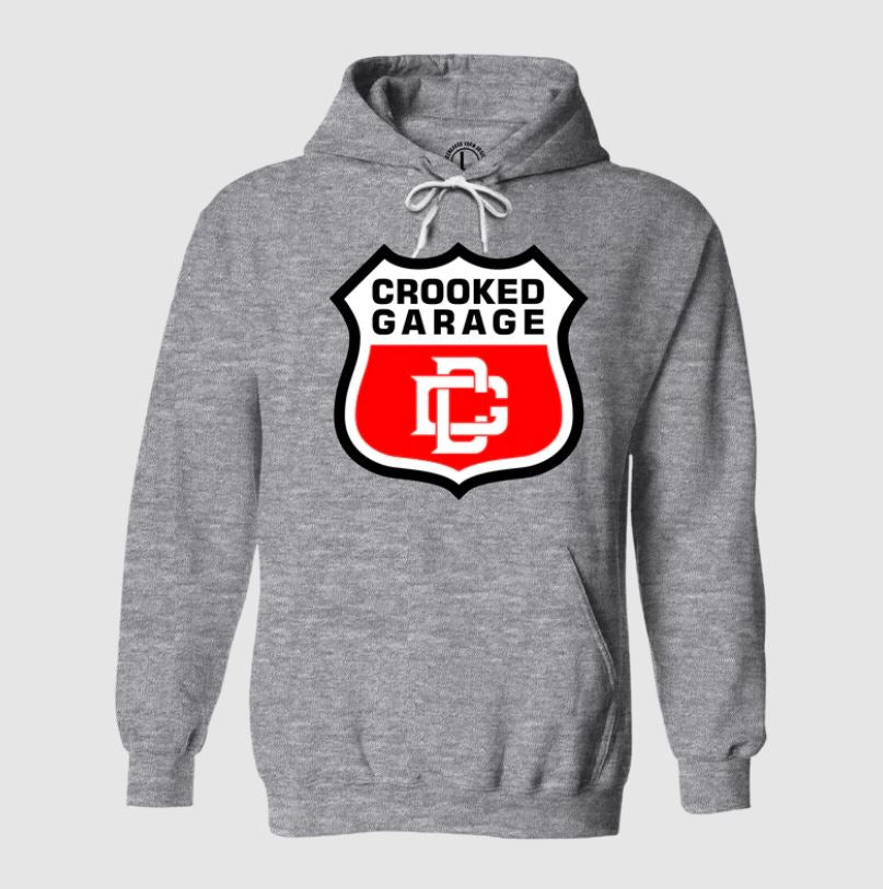 Hoodie icône Crooked Clubhouse Crooked Garage (Liquidation)