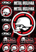 Factory Effex Metal Mulisha Sticker Kit 2
