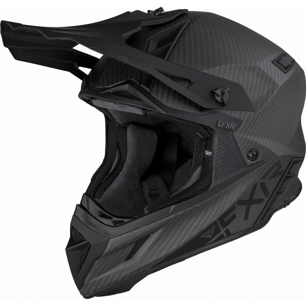 FXR Helium Carbon Auto-Buckle Helmet