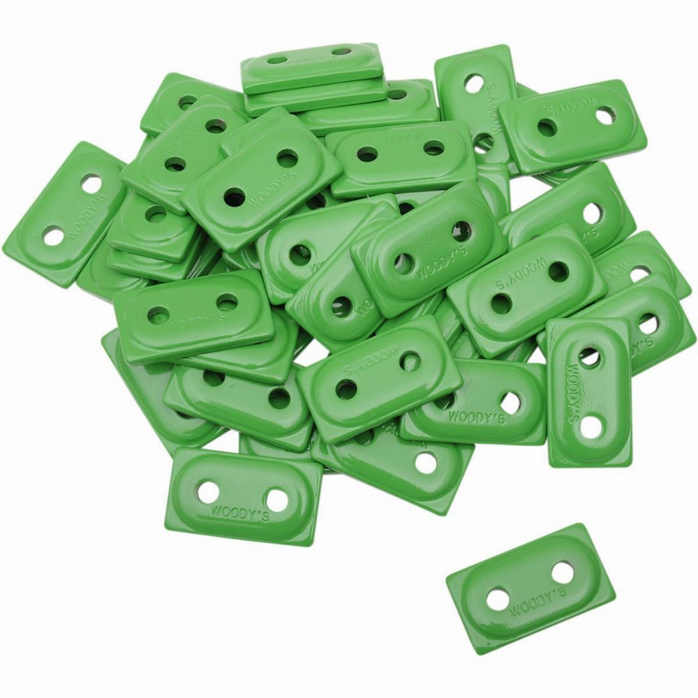 Woody's Coloured Double Digger Snowmobile Support Plates - Packs