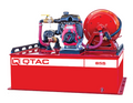 QTAC 85 S Fire Fighting Skid With Medium Pressure Koshin Pump, Manual Hose Reel