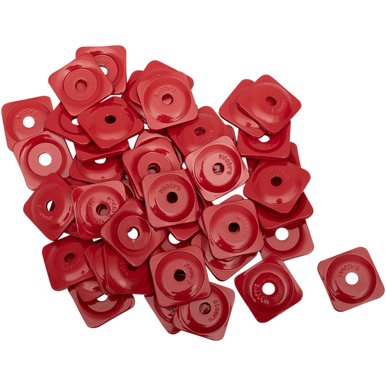 Woody's Coloured Square Grand Digger Snowmobile Support Plates - Packs