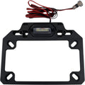 Support de plaque d'immatriculation Moose Utility Division avec éclairage