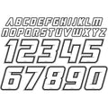 Kit d'identification thermocollant Factory Effex