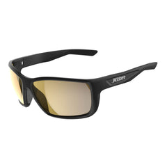 Lunettes de soleil Klim Injector - Noir mat - Or fumé avec effet miroir