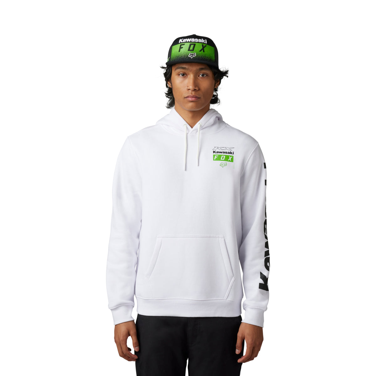 Fox Racing X Kawasaki Pullover Hoodie (Closeout)