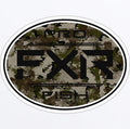 Autocollant rond FXR Pro Fish, 3 po