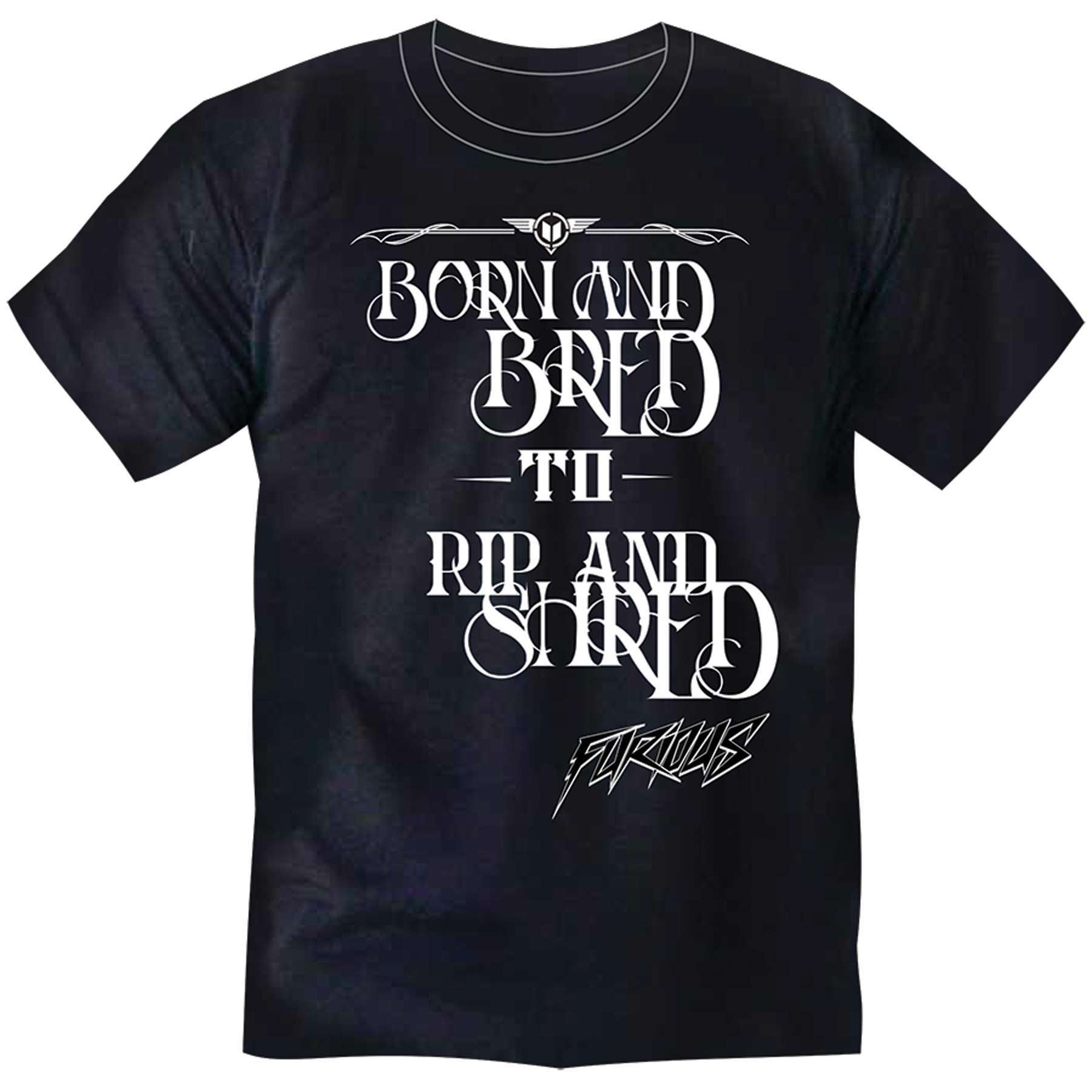 T-shirt Furious RIP