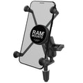 Support de téléphone X-Grip RAM Mounts avec fixation sur le pivot de fourche