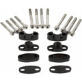 Kit de rehausseurs de guidon de moto en aluminium EMGO