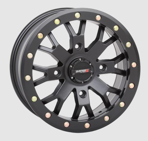 System 3 SB-4 Beadlock Wheel (Matte Black)
