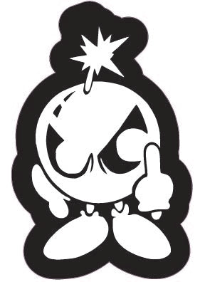 Royal Distributing Time Bomb Sticker