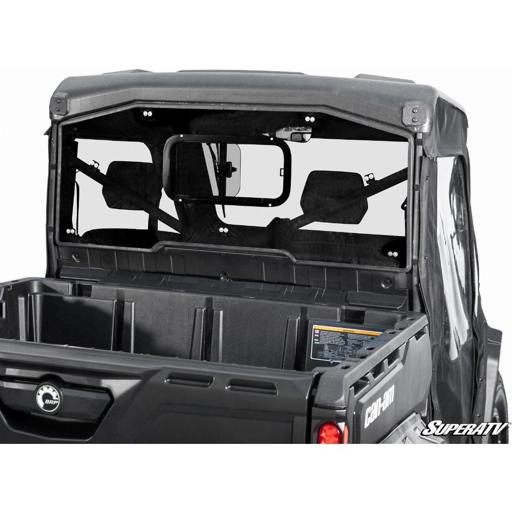 SuperATV Polycarbonate Sliding Rear UTV Windshield