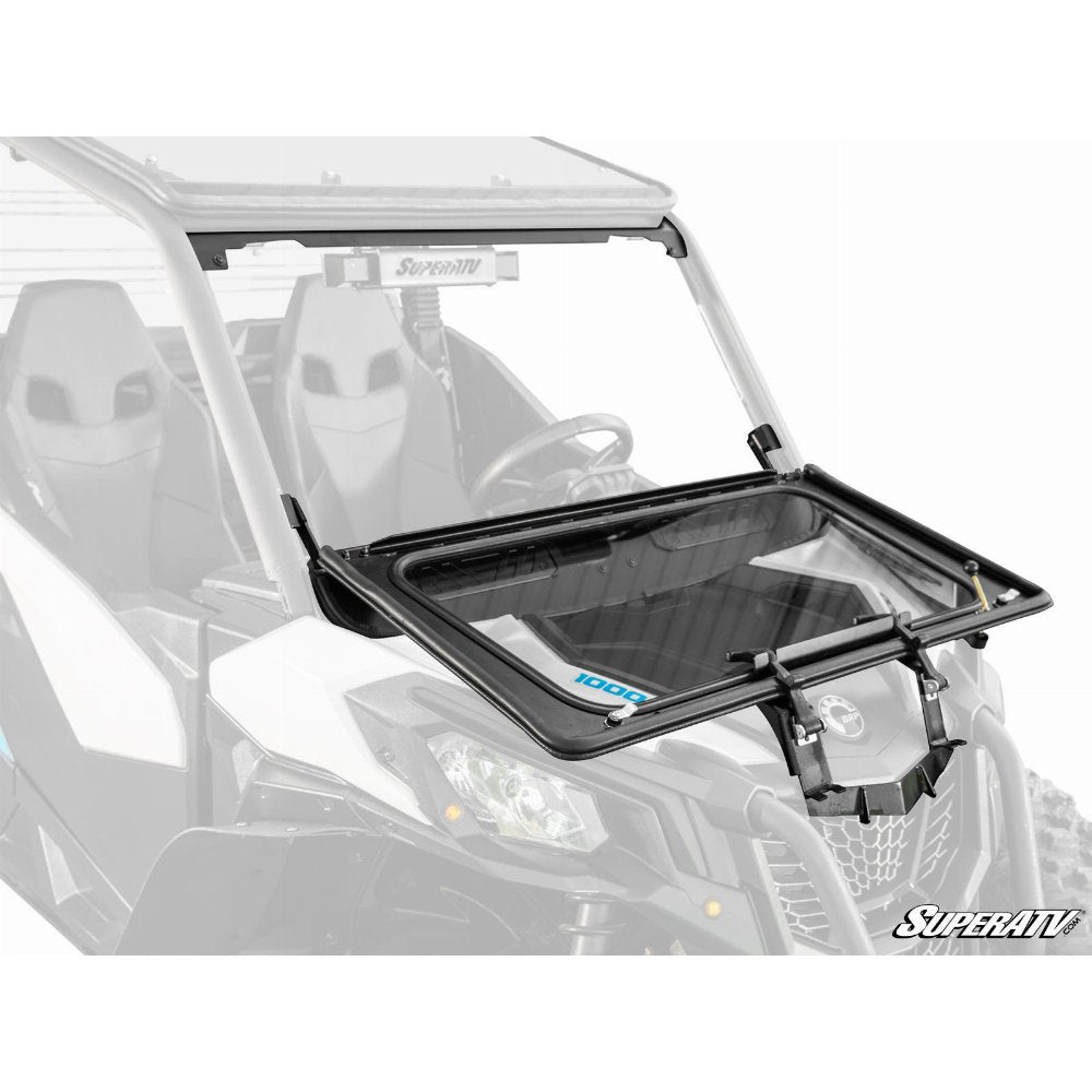 SuperATV Glass Flip-Down Front Windshield