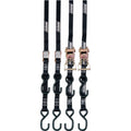 Moose Utility Division Heavy-Duty Utility Tie-Downs, Quad Pack
