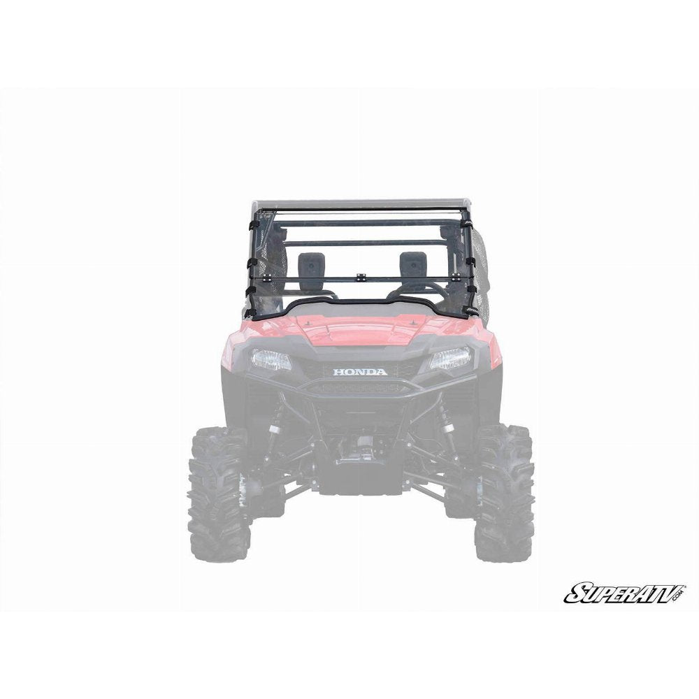 SuperATV Polycarbonate Flip-Down Front Windshield
