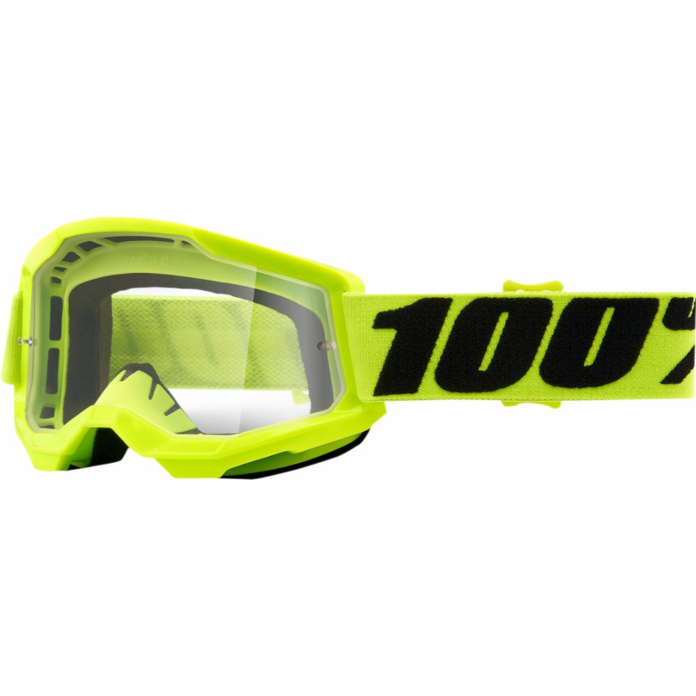 100% Youth Strata 2.0 Single Lens MX Goggle