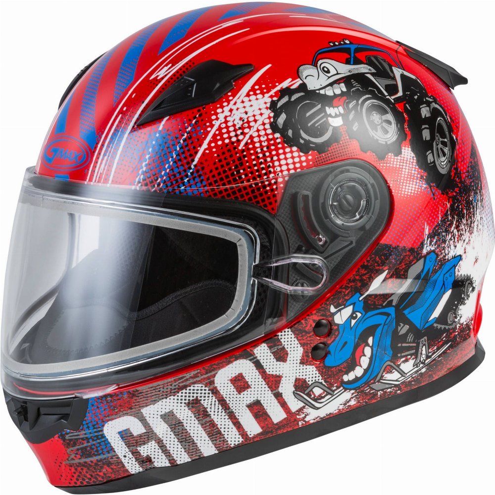Gmax Youth GM-49Y Beast Double Lens Snow Helmet (Closeout)