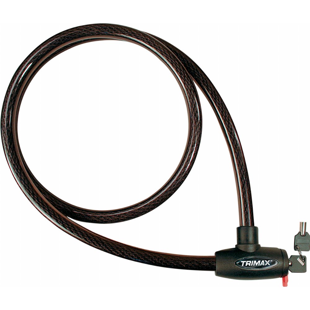 Trimax Quadra-Braid Integrated Lock & Steel Cable