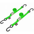 Powertye 1" Cam Buckle Tie-Downs w/ S-Hooks