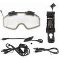 CKX 210 Degree Electric Goggle Lens Upgrade Kit