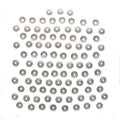 ATS Aluminum Washer, 5/16" (96 Pack)