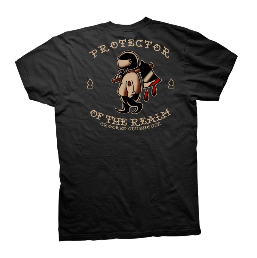 T-shirt protecteur Crooked Clubhouse (Liquidation)