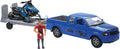 New-Ray Toys Motoneige Polaris Switchback avec camionnette, Échelle 1:18