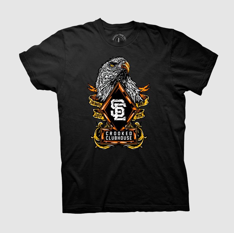 T-shirt Enslow Crooked Clubhouse (Liquidation)