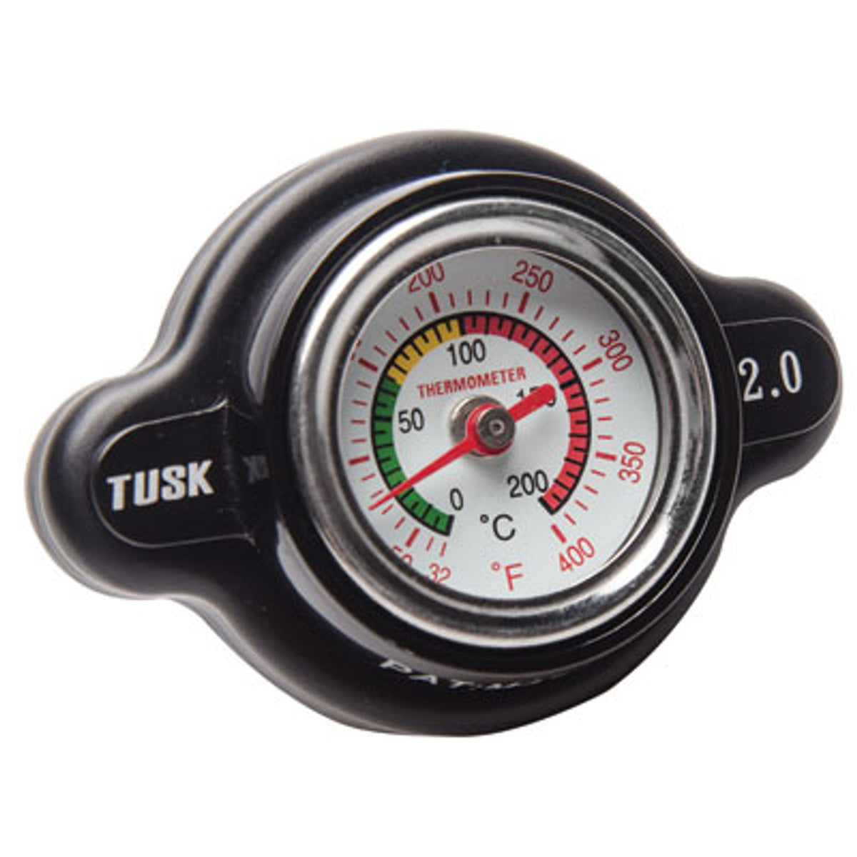 Tusk High Pressure Radiator Cap w/ Temperature Gauge 2.0 Bar