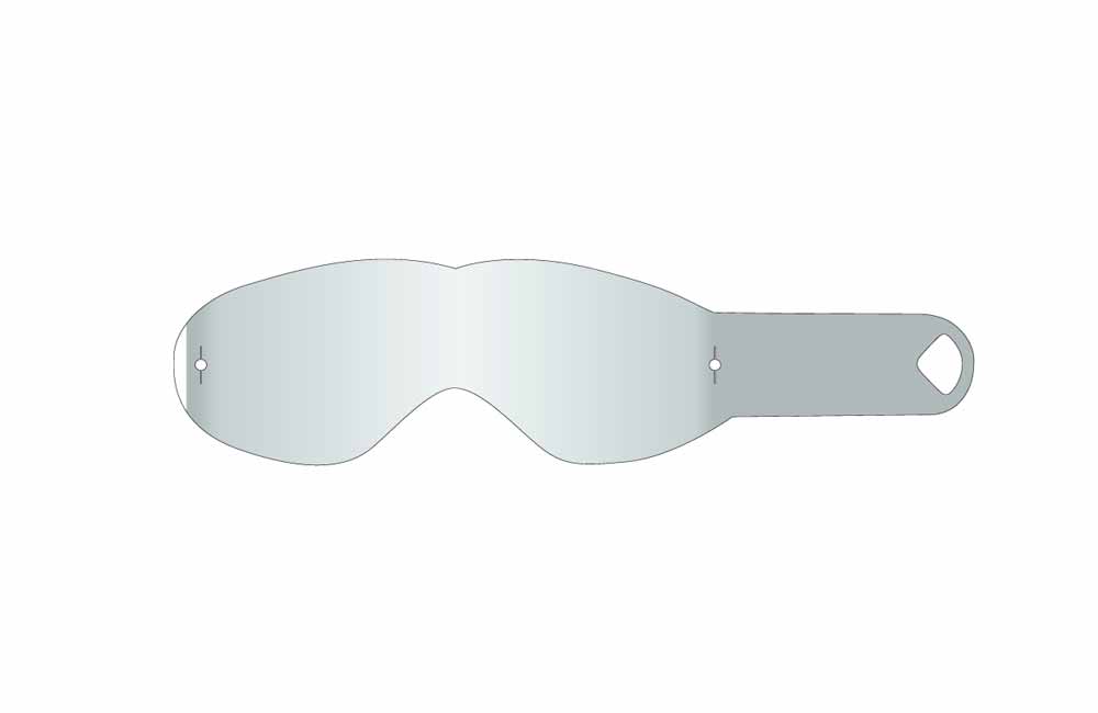 Feuillets détachables Dragon Alliance pour masque de ski MDX (Liquidation)