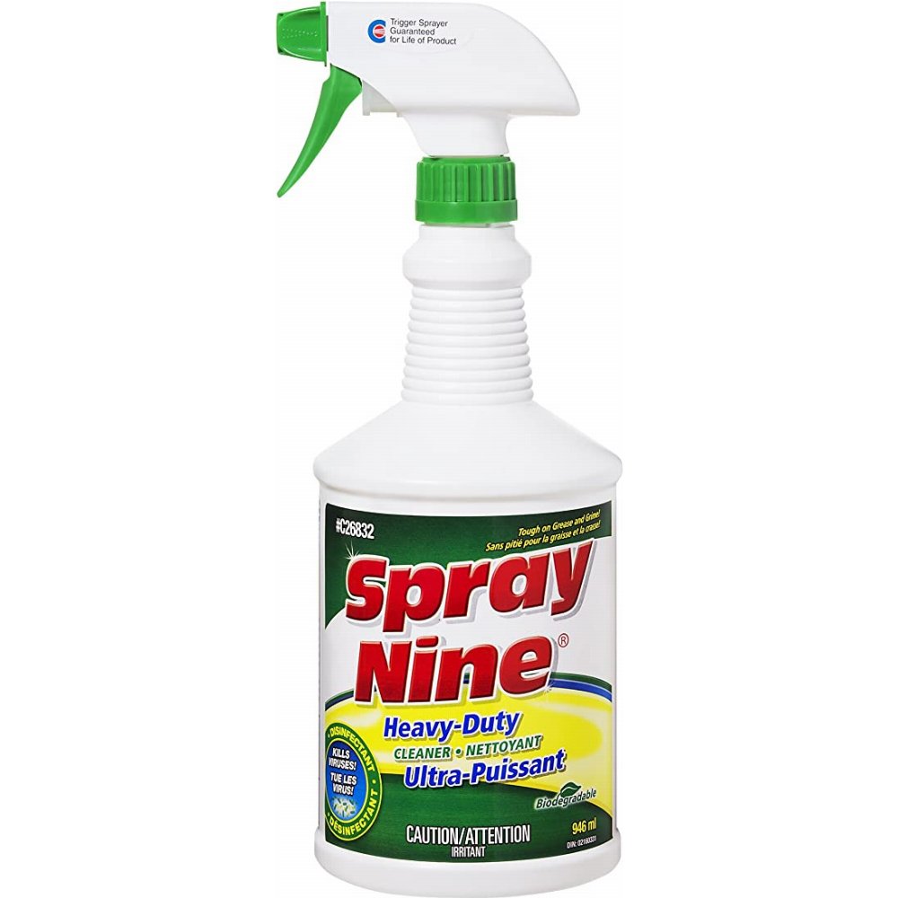 Spray Nettoyant Tout Usage/Dégraissant/Désinfectant Spray Nine