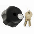 RAM Mounts Key Lock Knob w/ Brass Insert for B Size Socket Arms