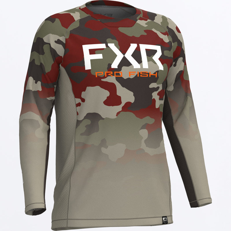 FXR Derby Camo Air UPF Longsleeve