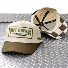 Rad Rascals Youth Dirt Garage Snapback - Off-White