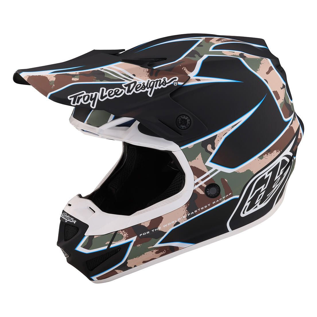 Casque Troy Lee Designs Jeunesse SE4 Polyacrylite Matrix