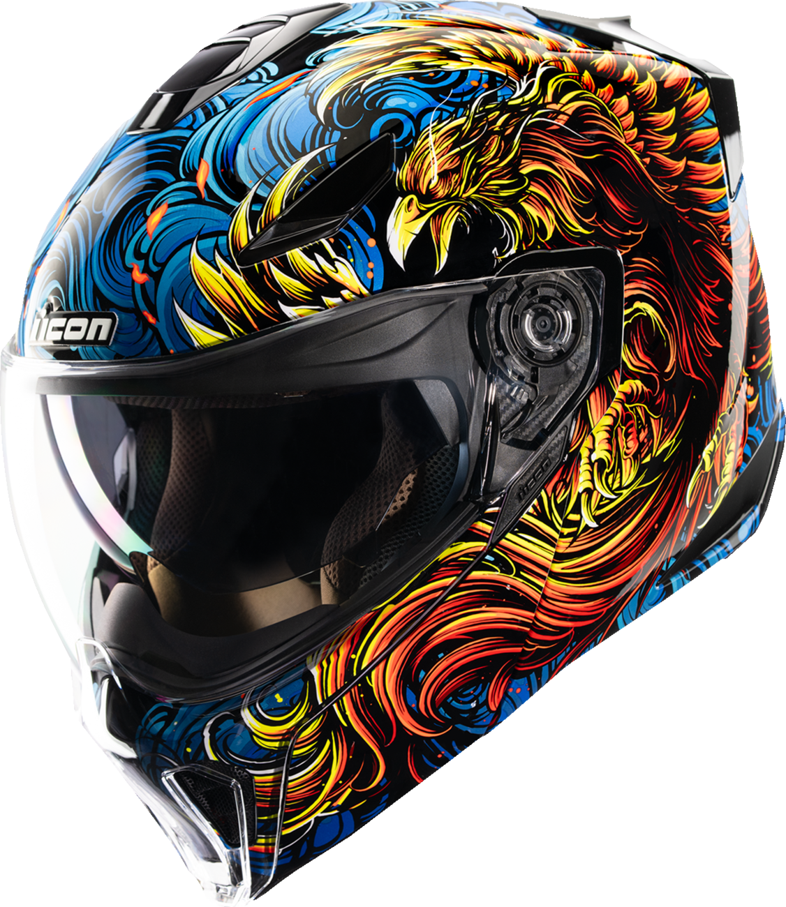 Icon Threshold Burn Birdie Burn Modular Helmet