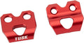 Collier de serrage en aluminium billette pour durite de frein Tusk