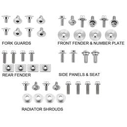 Accel Technologies Plastic Fastener Bolt Kit