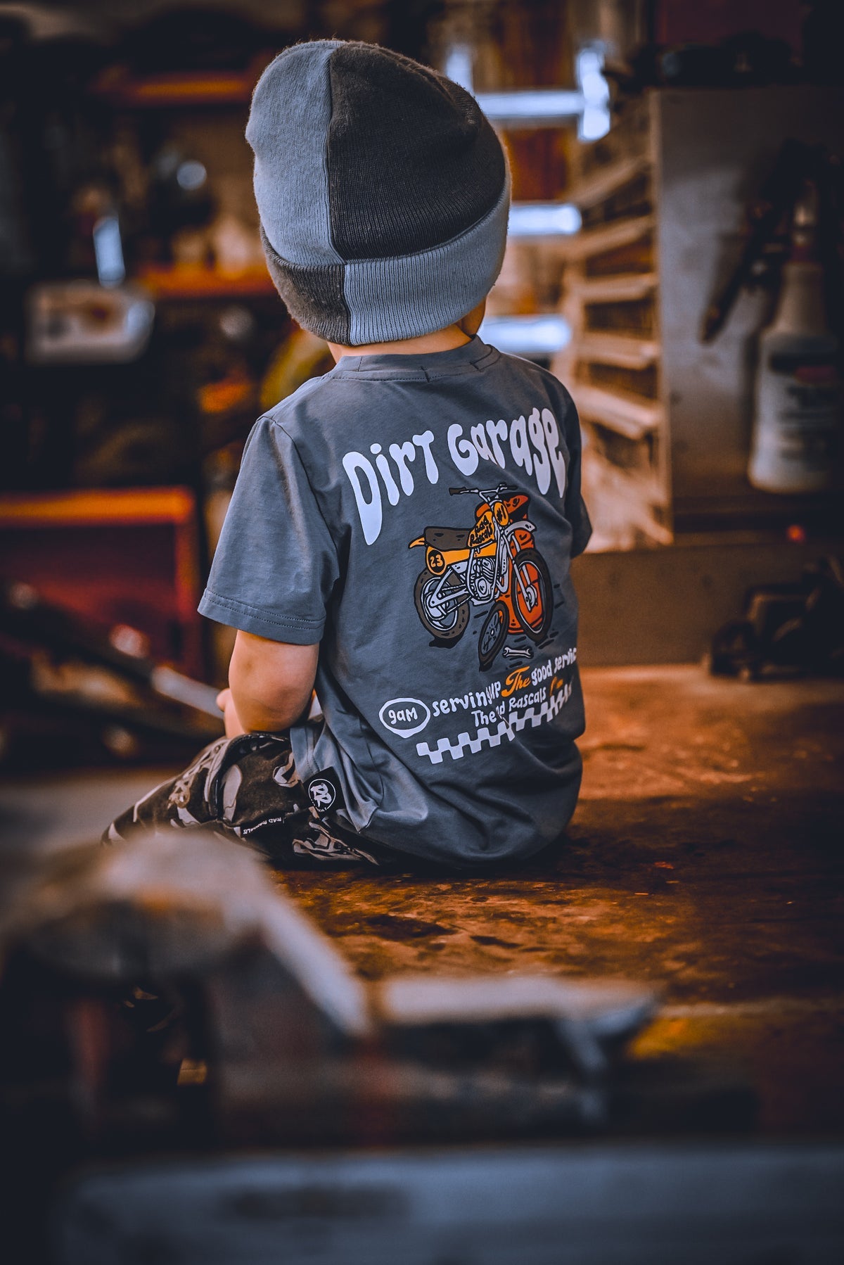 Rad Rascals Youth Dirt Garage Tee