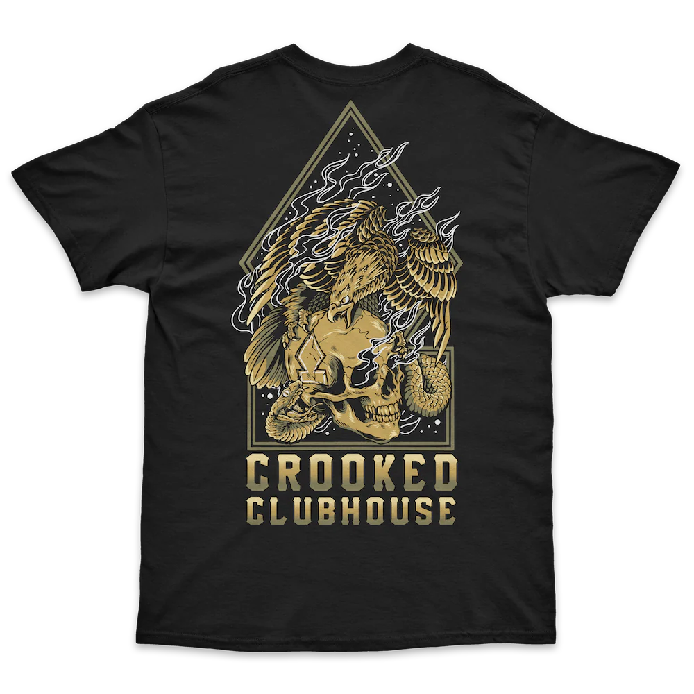 T-shirt "Clubhouse Crooked" Priez pour tuer
