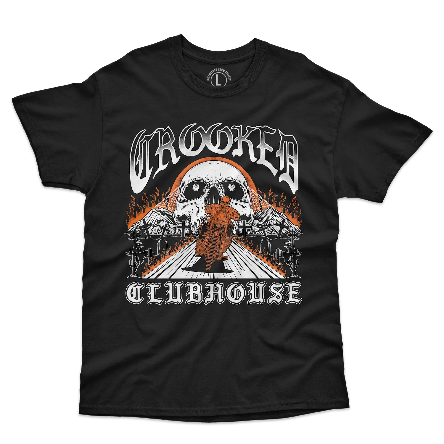 T-shirt Crooked Clubhouse Mountain