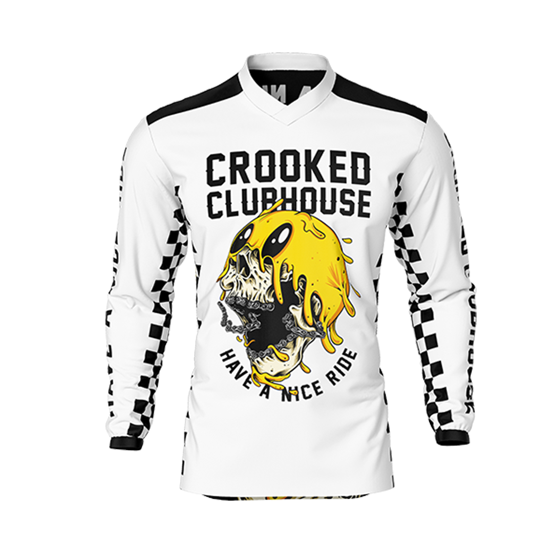 Maillot Crooked Clubhouse Have a Nice Ride