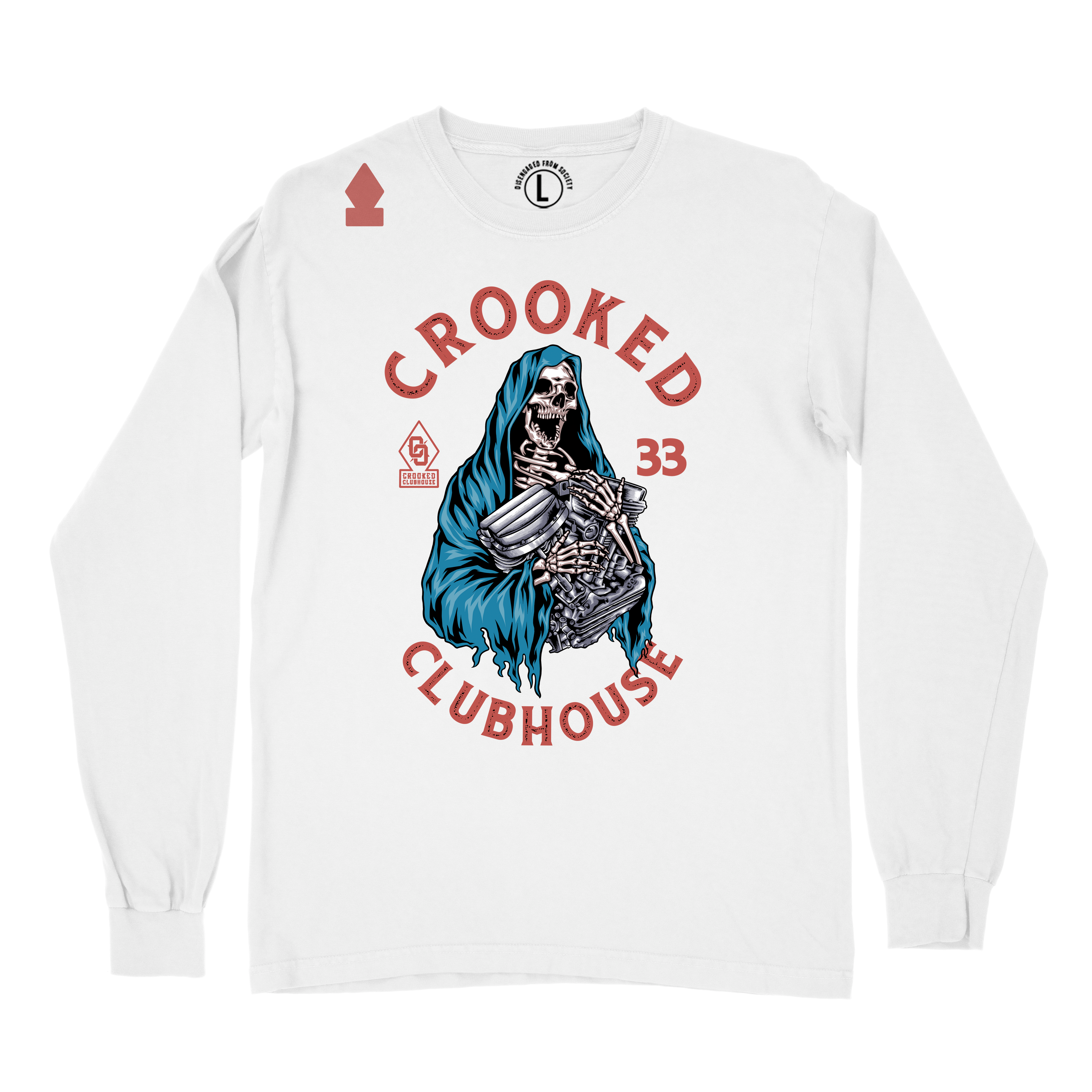 Crooked Clubhouse Care Scare Longsleeve