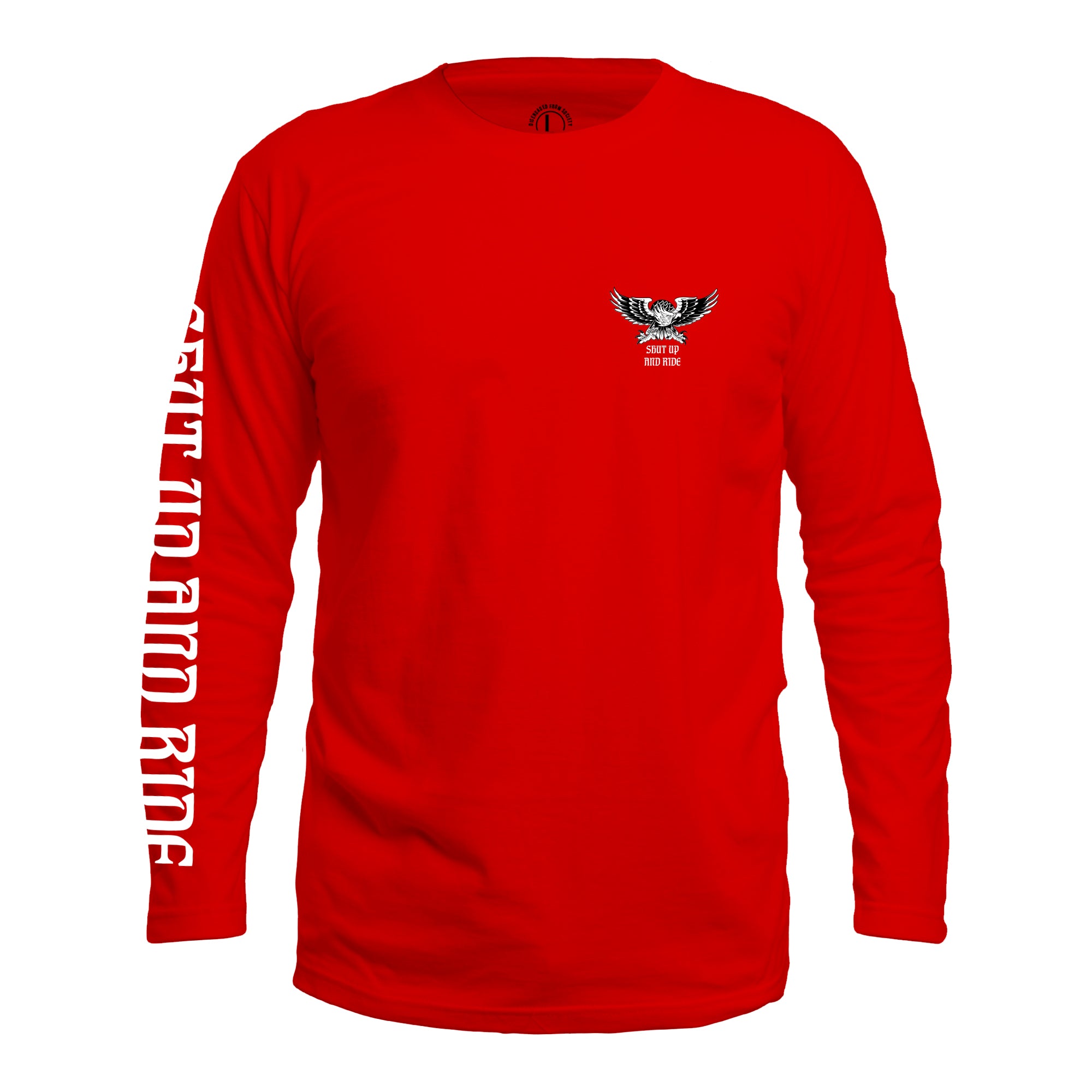 Crooked Clubhouse Shut Up and Ride 3 Longsleeve