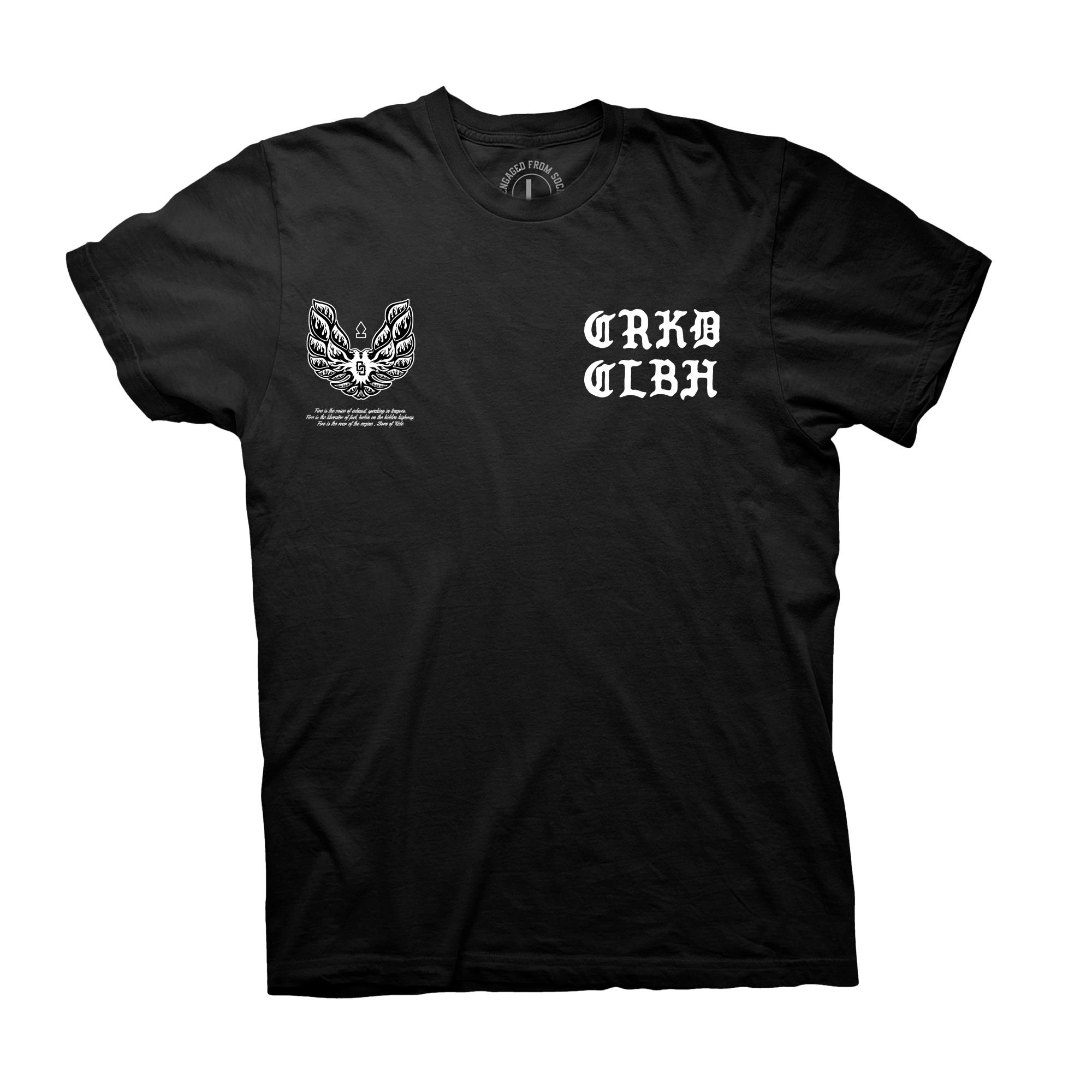 T-shirt Oiseau de feu Crooked Clubhouse