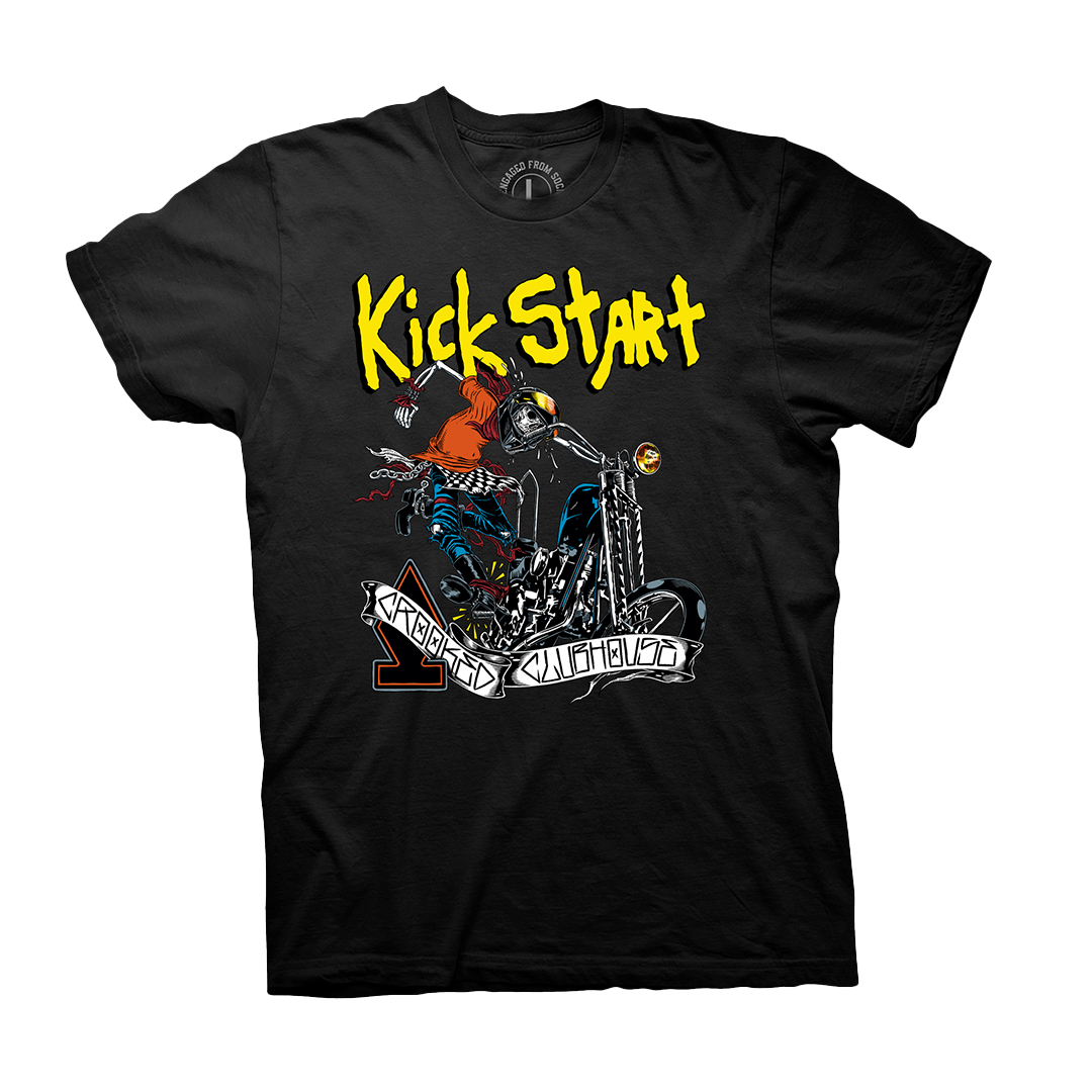 Crooked Clubhouse Kick Start Tee