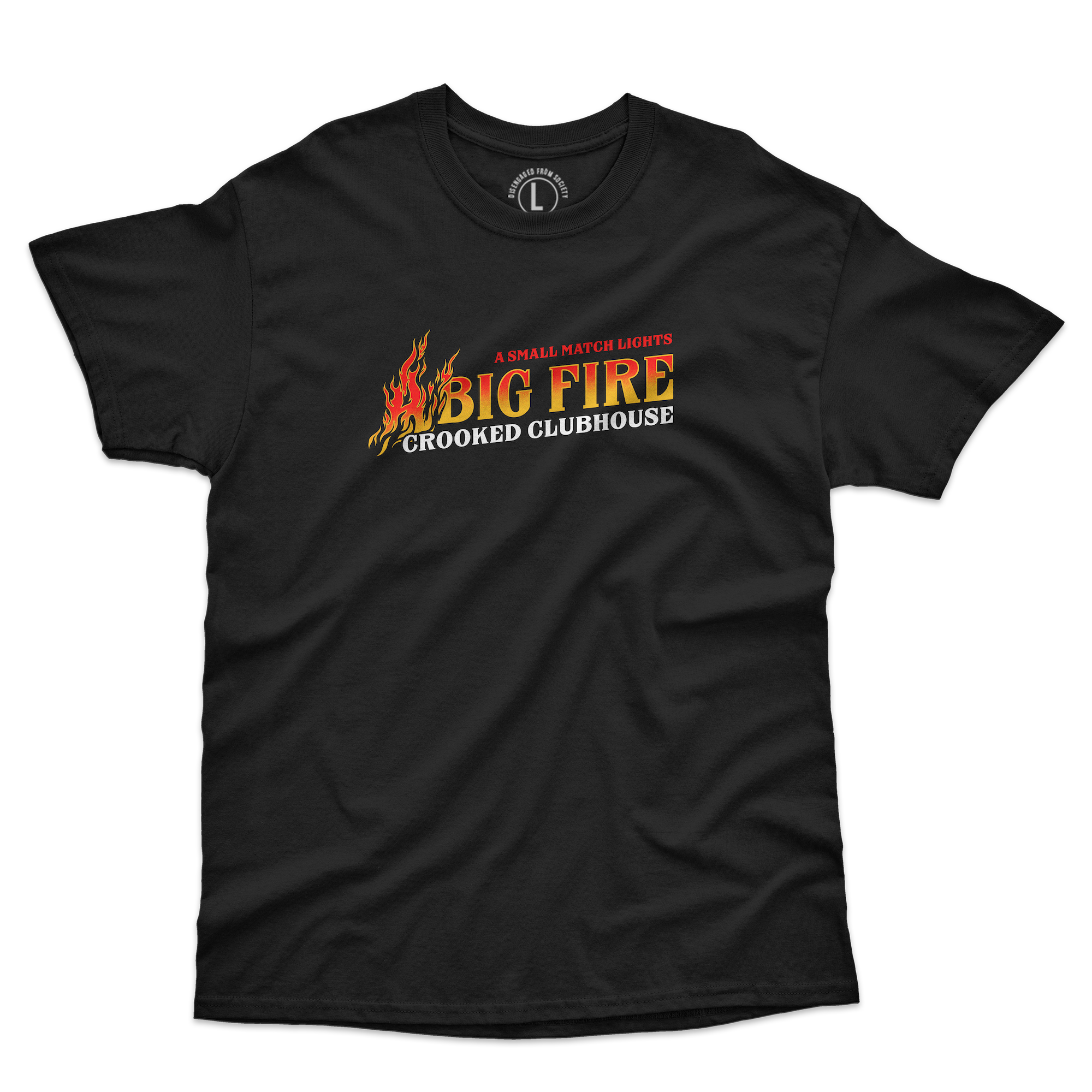Crooked Clubhouse Match Tee